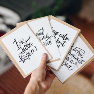 Floral Greeting Card Set